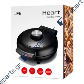 Βαφλιέρα LIFE HEART 1000W