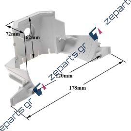 Στήριγμα ανεμιστήρα ψυγείου BOSCH / PITSOS / SIEMENS / SMEG ORIGINAL 484289, 00484289, 00481836, 481836