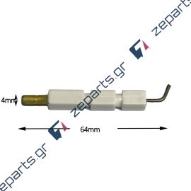 Ακίδα τετραγωνη με Pin 4mm