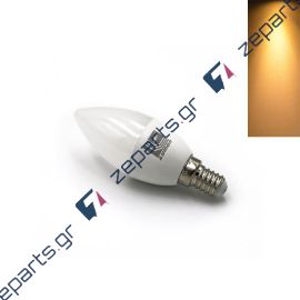 Λάμπα Led Κεράκι E14 5W Θερμού φωτισμού