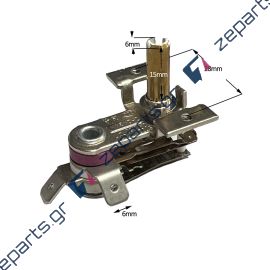 Θερμοστάτης μεταλλικός 0°C έως 250°C T250 10A  Γενικής Χρήσης