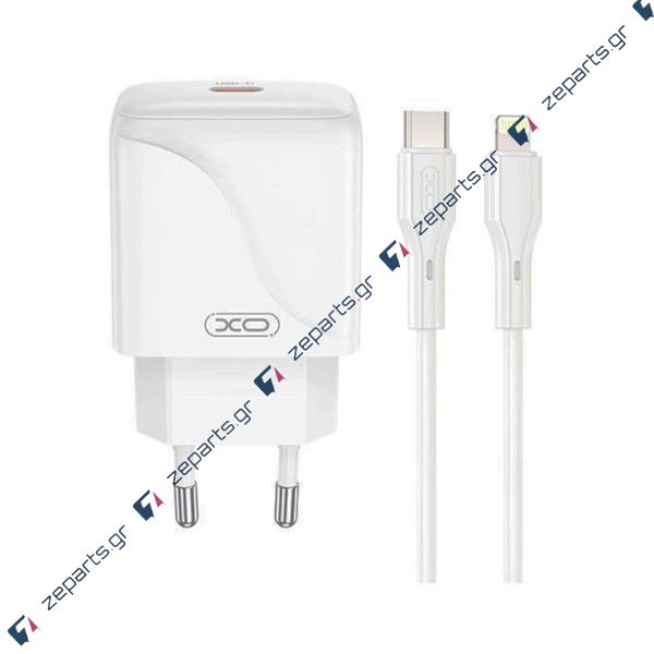 Φορτιστής Γρήγορης Φόρτισης USB-C 20W με Καλώδιο Lightning