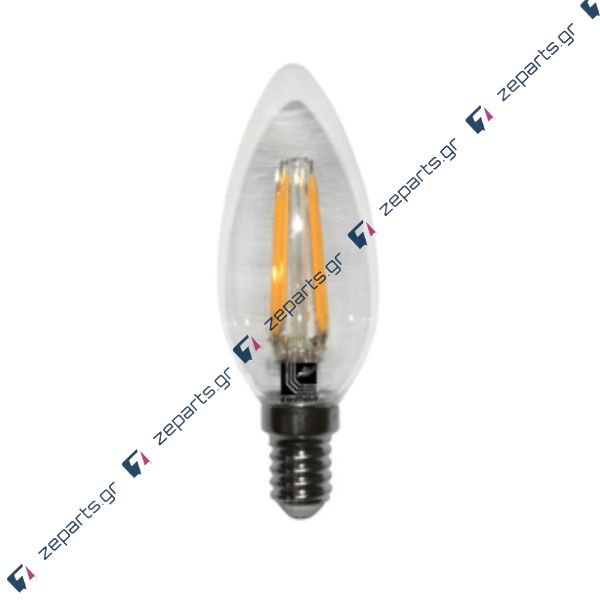 Λάμπα Led κεράκι E14 6watt Θερμού Φωτισμού