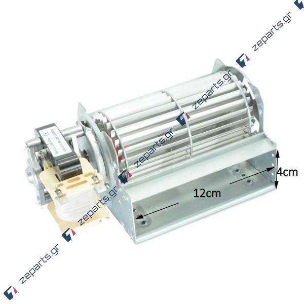 Βεντιλατέρ 12cm 22watt 1800Rpm 110m³/h 43dB Αριστερό Θερμοσυσσωρευτή Γενικής Χρήσης