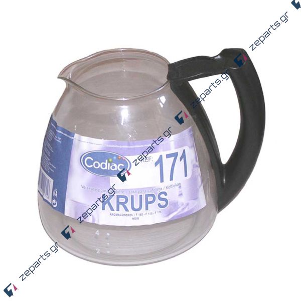 Κανάτα καφετιέρας γαλλικού καφέ KRUPS AROMA CONTROL F180 F175 F176