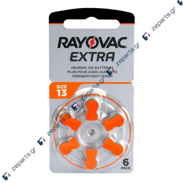 Μπαταρία (κουμπί) BL6 13 RAYOVAC EXTRA ADVANCED