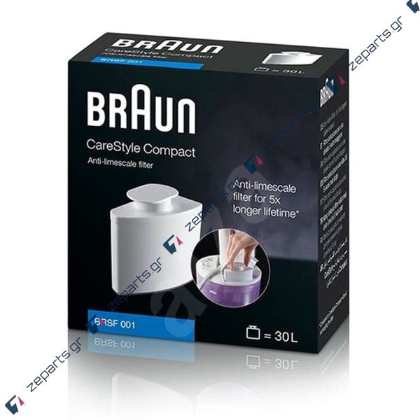 Φίλτρο Νερού Ατμοσυστήματος BRAUN BRSF001 Original 5512812081