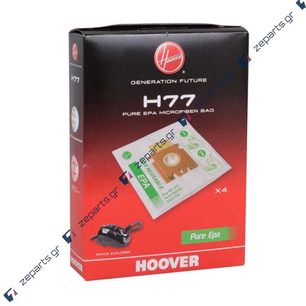 Σακούλες πάνινες ηλεκτρικής σκούπας HOOVER H77, H79 SPACE EXPLORER Original 35601734